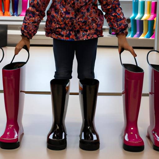 Choosing the perfect fit for your child is crucial when selecting rain boots.