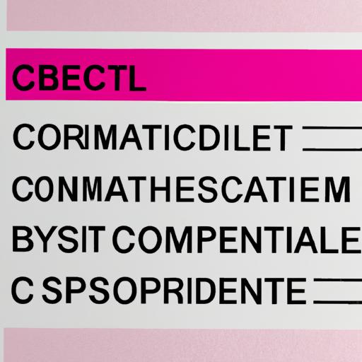 Understanding cosmetic regulations: a close-up of a product label with regulatory information