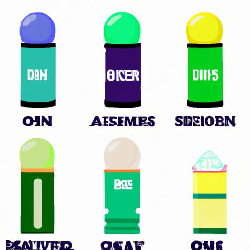 Timeline of the evolution of deodorants from roll-on to aerosol and stick formats.