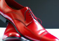 Red Tape Leather Shoes