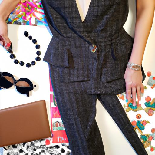 Learn how to style your Dillard's women's pant suits with accessories, mix and match options, and play with colors and patterns.